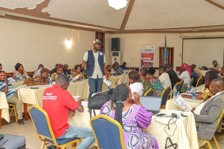 Ituri : le programme RESET-Nguzo Ya Mabadiliko mobilise 80 leaders communautaires pour renforcer la prévention contre Ebola